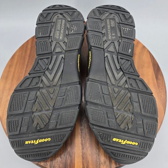 Skechers Shoes Mens 11.5 Black Leather Respected Calum Slip On Casual Loafers